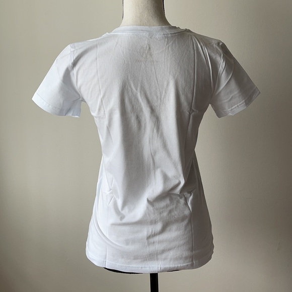 Chanel | White Illustrated T-Shirt - Picture 8 of 9